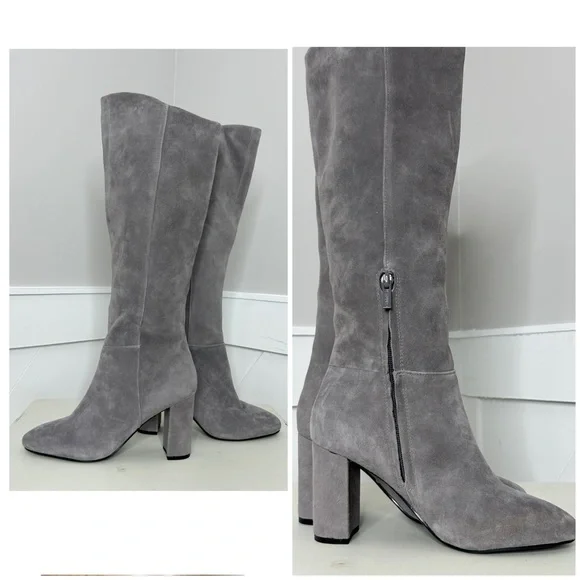 CALVIN KLEIN  LEATHER BOOTS - Picture 4 of 6